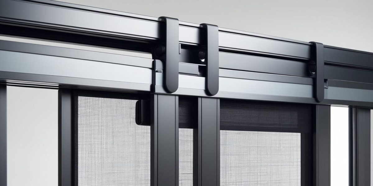 make Sliding door systems Insect screen